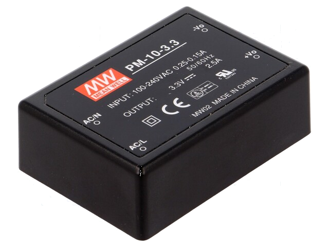 Voedingseenheid: schakelende; modulair; 8,25W; 120÷370VDC; OUT: 1 Voedingseenheid: schakelende; modulair; 8,25W; 120÷370VDC; OUT: 1